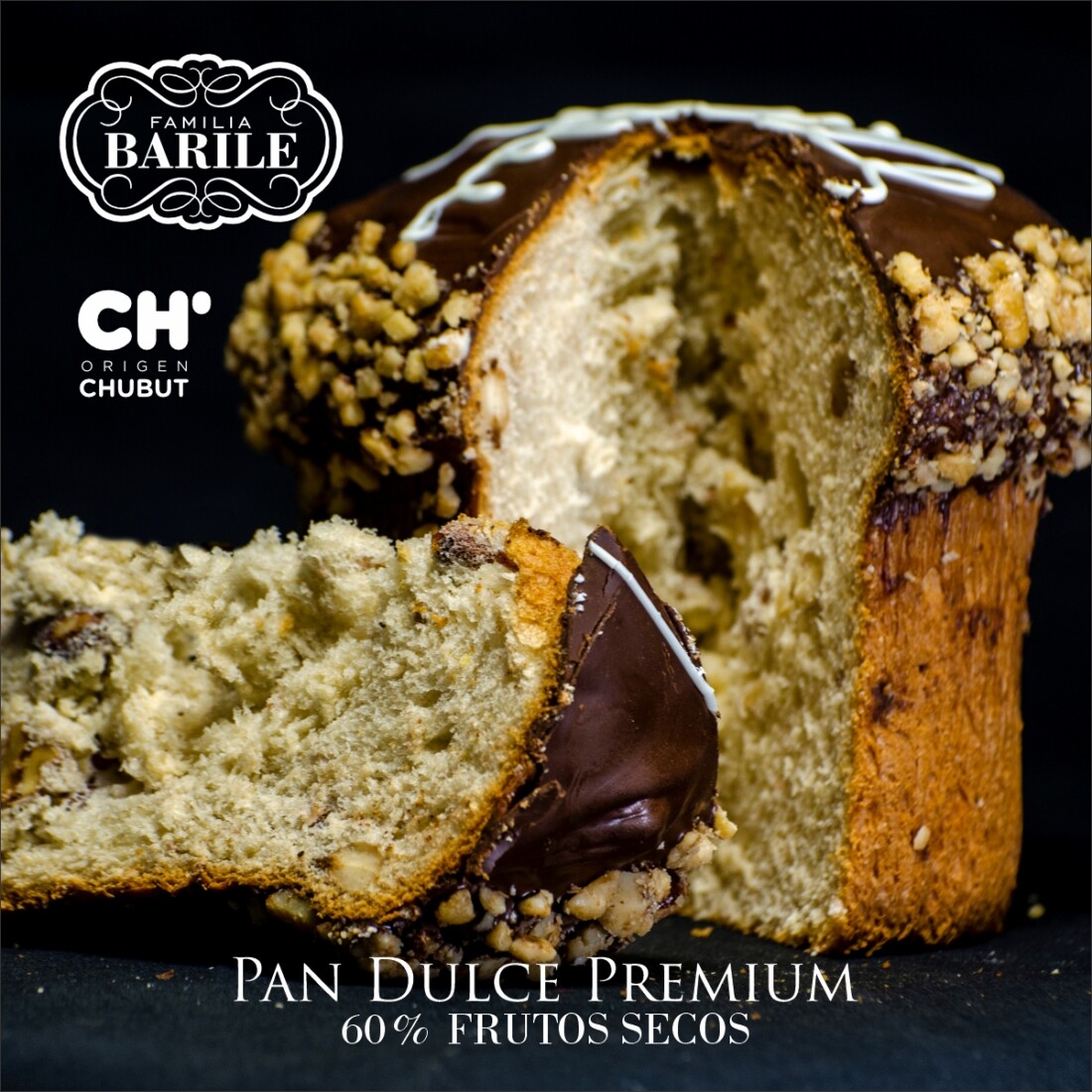 Pan Dulce Premium de Familia Barile. El mejor Pan dulce de Argentina