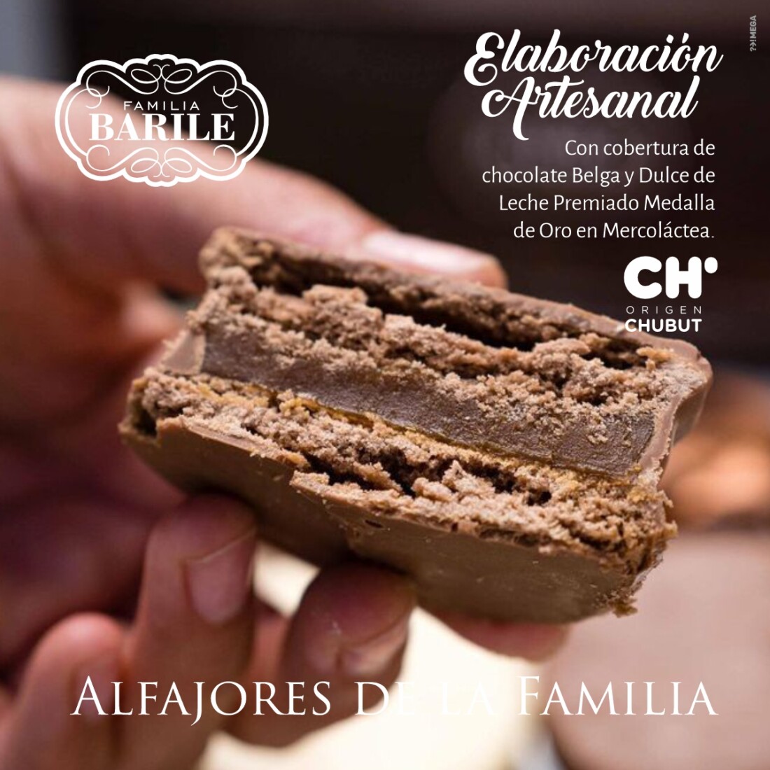 Afajores Artesanales Patagónicos de la Familia Barile LLevá una valija más en Aerolíneas y disfrutá con tus amigos